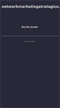 Mobile Screenshot of networkmarketingstrategico.it